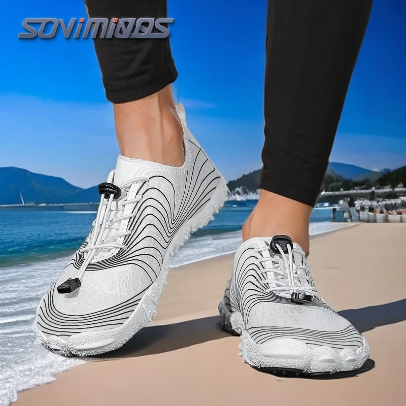 

Обувь для воды, быстросохнущая босиком, пляжная, аква-спорт, плавание, серфинг, бассейн, пеший туризм, дайвинг, прогулка для мужчин и женщин, tenis masculino