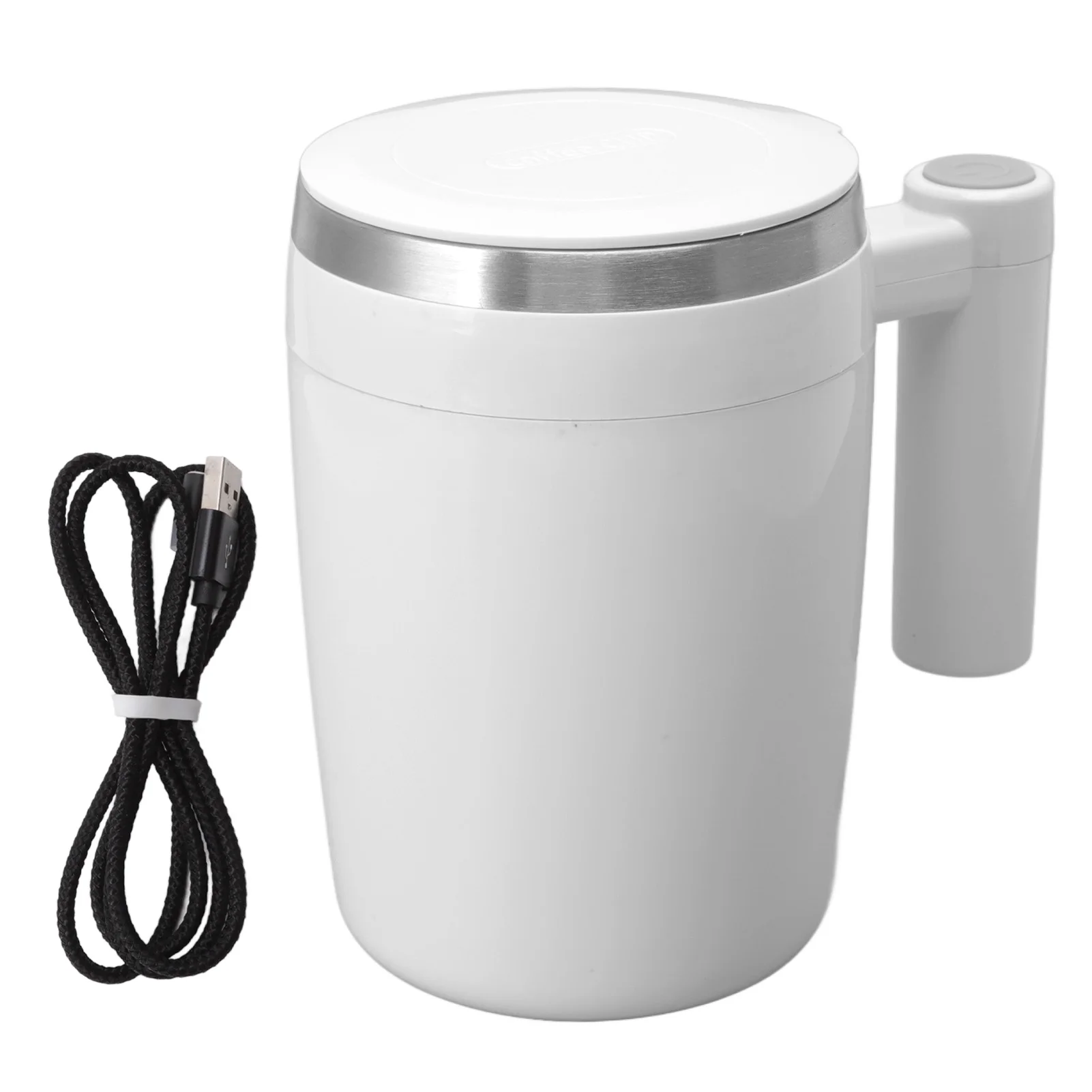 

Automatic Magnetic Stirring Mug 380ml USB Charging Stainless Steel Coffee Mixing Cup Self Stirring Mug Automatic Stirring Cup