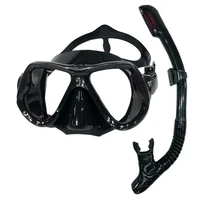 Máscaras de buceo para adultos, juego de tubos de respiración para snorkel, gafas para mujeres y hombres, máscaras con hebilla antideslizantes