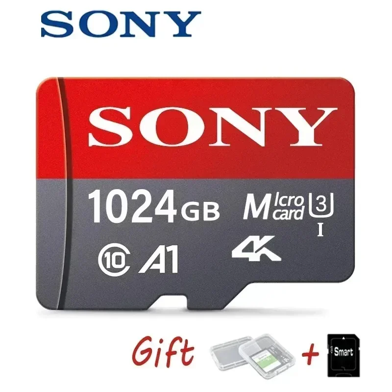 SONY-tarjeta de memoria Flash Ultra Micro SD/TF, 128 GB, 256GB, 1TB, 512GB, 32, 64, 128 GB, envío directo para teléfono