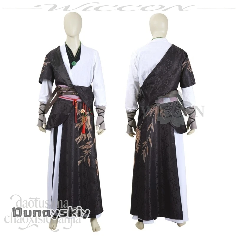 BHemera S@Anime Game حيث يلتقي الرياح كوسبلاي يونغ ماستر زي الأنماط الصينية فستان تقليدي Hanfu اليشم الهالوين C #6