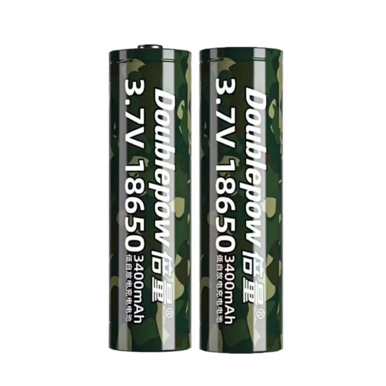 2pcs/lot 18650 rechargeable battery 3.7V 3400mAh small fan flashlight 18650 lithium battery