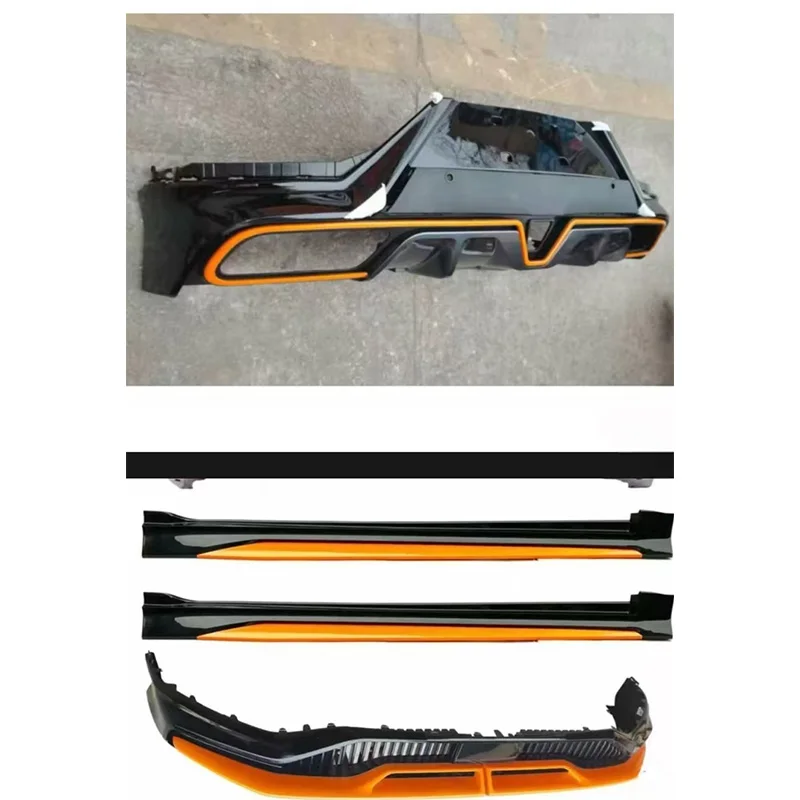 Car Front Lip protection Rear Bumper Guard Door Skirt Bodykit for Changan Unit 2020 2021 2022 2023 2024 2025 2026 Sport Modify