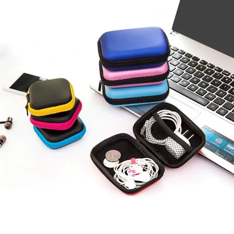 For Mobile Phone Accessories Charger Data Cable Storage Bag Portable Earphone Storage Box Charger Plug Protective Cover Bag