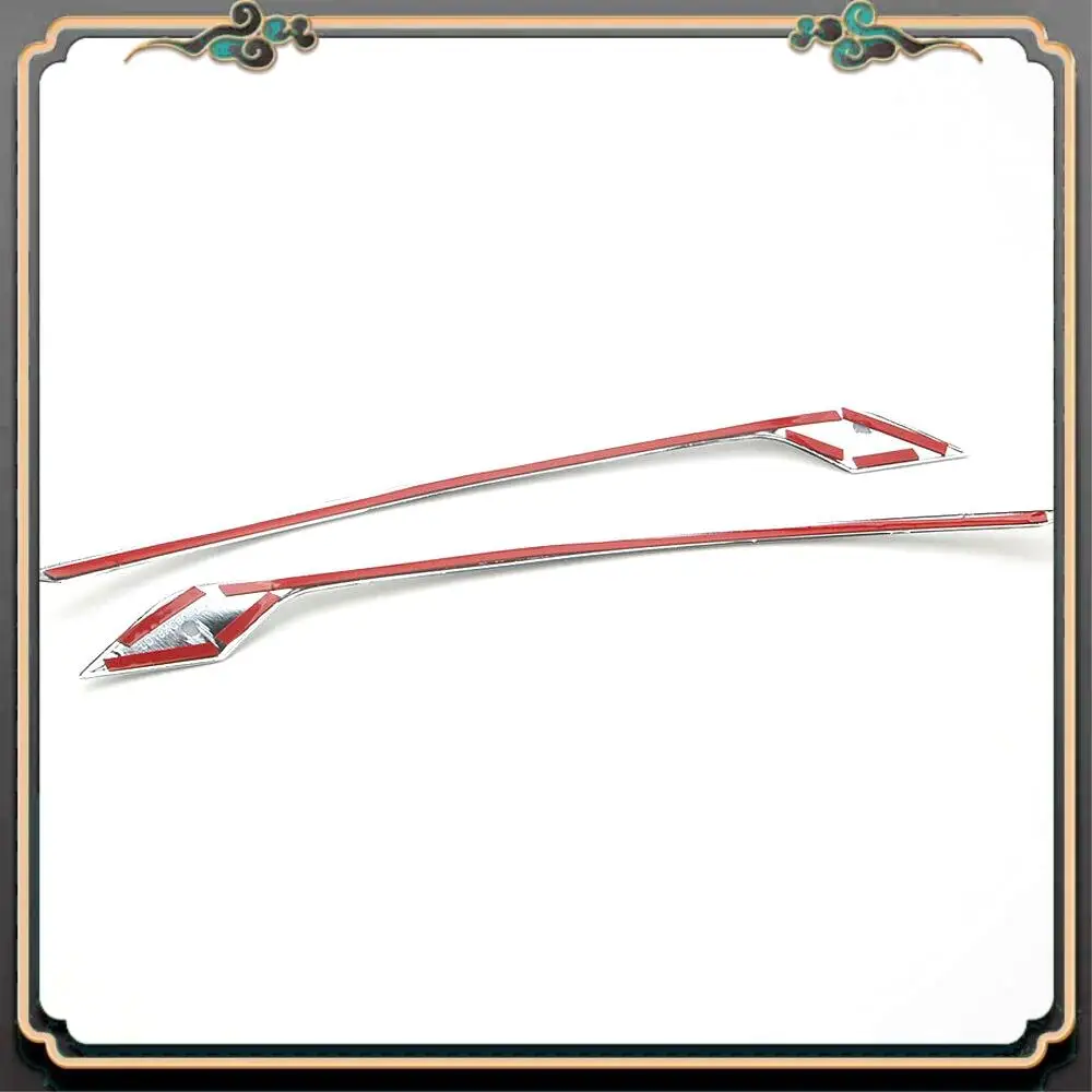 

M45K-Car Chrome ABS Rear Fog Light Lamp Eyelid Cover Trim Decorative For Volvo XC60 2018