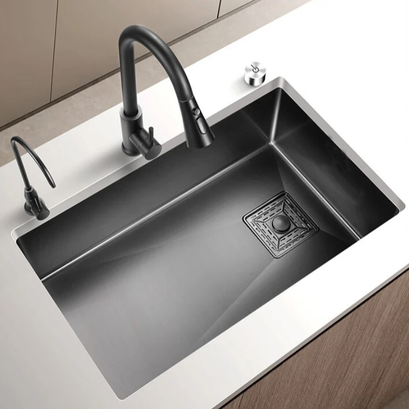 Stainless Steel Kitchen Sinks Under-sink Integrated Prevention Kitchen Sinks Function Home Improvement Lavelli Da Cucina ZY40SC