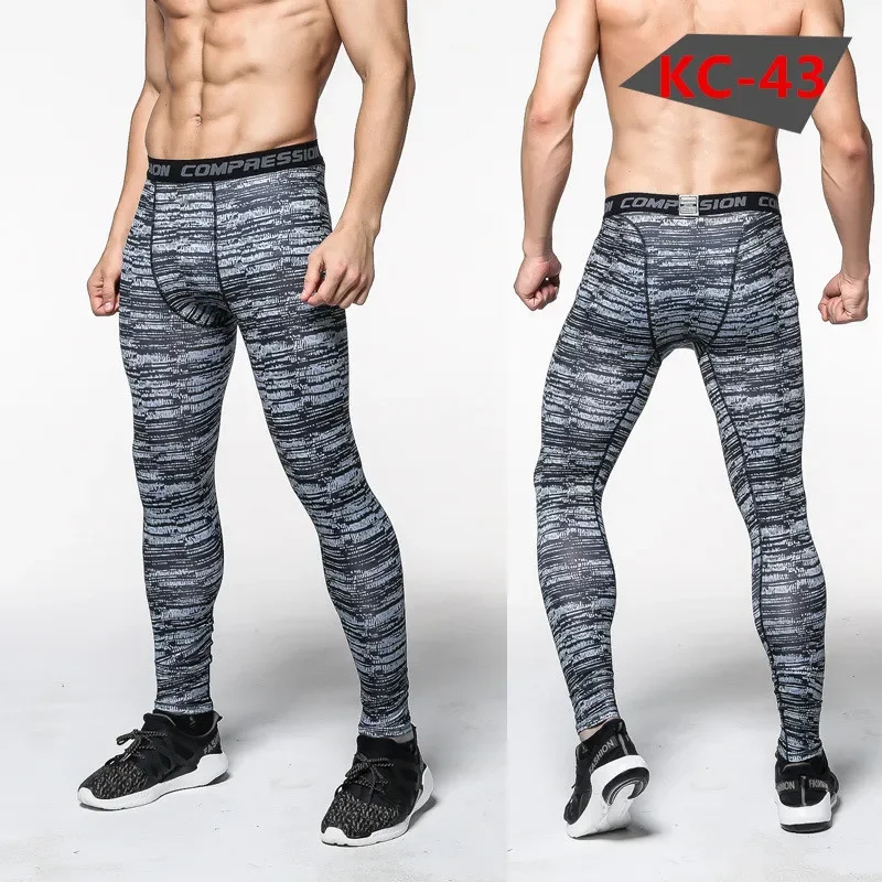 Men Compression Leggings Sport Training Leggings Sportswear Tights Quick Dry Trousers Gym Pants Running Jogging Leggings Men