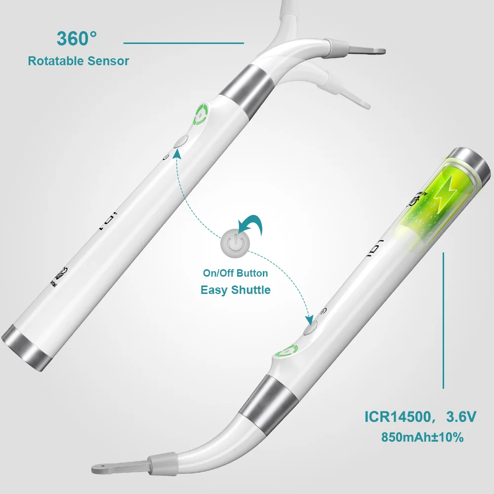 Dental Implant Locator AI-ID1Spot Screwdriver 360 Rotatable Sensor Localization Detector Tool with Cross-Scanning