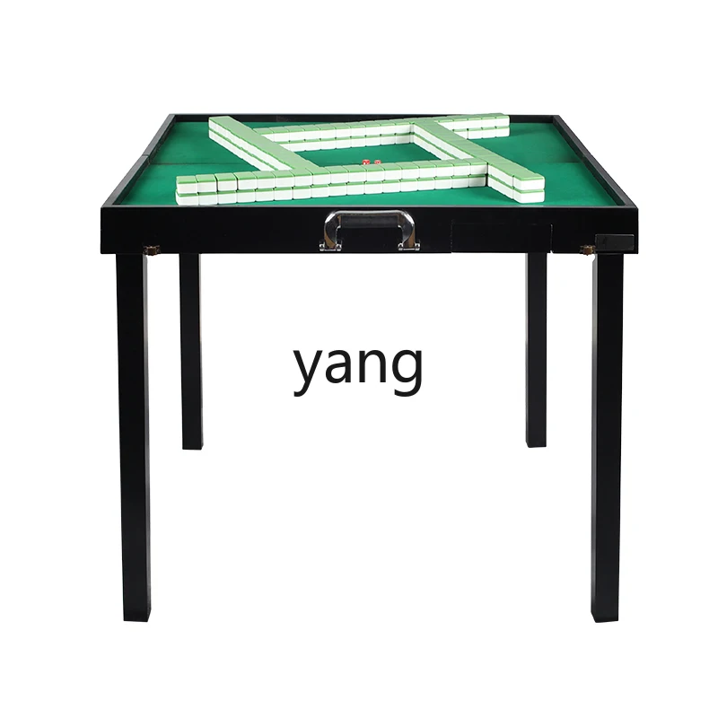 

CX Solid Wood Mahjong Table Folding Hand Rub Mahjong Table Manual Chess Table