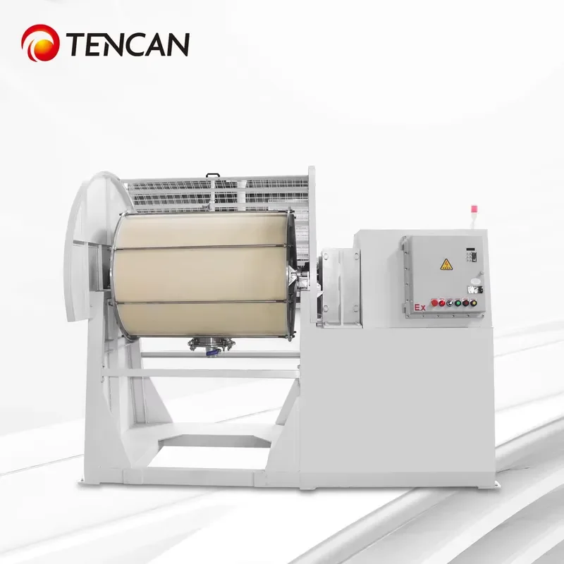i TENCAN QM-500 Explosion Proof 500L Horizontal Grinding Mill CE Certified for Lithium Battery Ceramic Materials Roller Ball