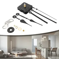 Quartz Movement Wall Clock DIY Quartz Wall Clocks Hands Long Spindle Mechanism Motor Movement Quartz Repair Kit