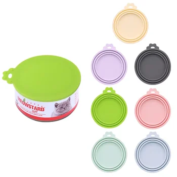 Product Title: Reusable Silicone Pet Can Lid 1