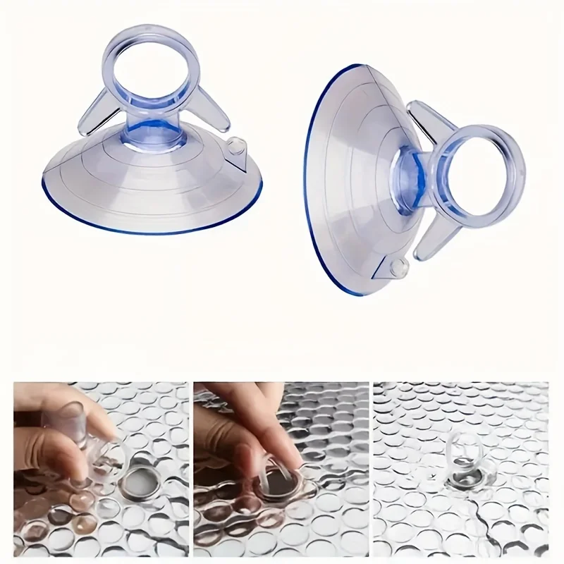 50pcs Glass Windows, Tiles, Kitchen, Bathroom, Mirror, Shower Wall, Car Window, Office Hanging Accessories