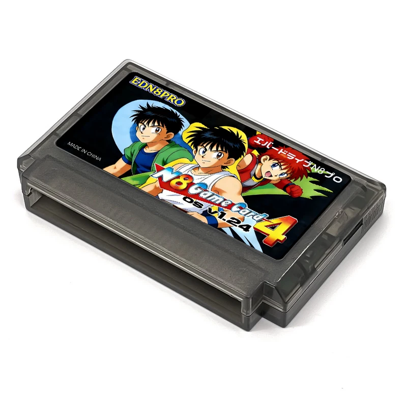 New N8PRO OS V1.24 Version 2000 in 1 FC Game Card 8 Bit FlashCard with 4G TF Card Support 177 Mapper for Original Family Console