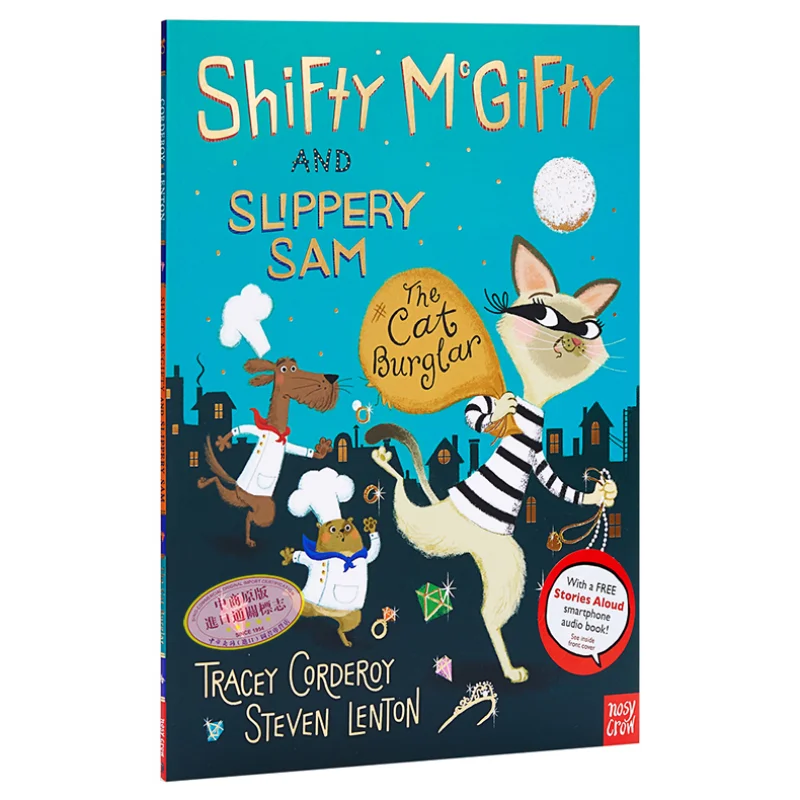 

Shifty McGifty And Slippery Sam The Cat Burglar Steven Lenton Nosy Crow 9780857634832 Book