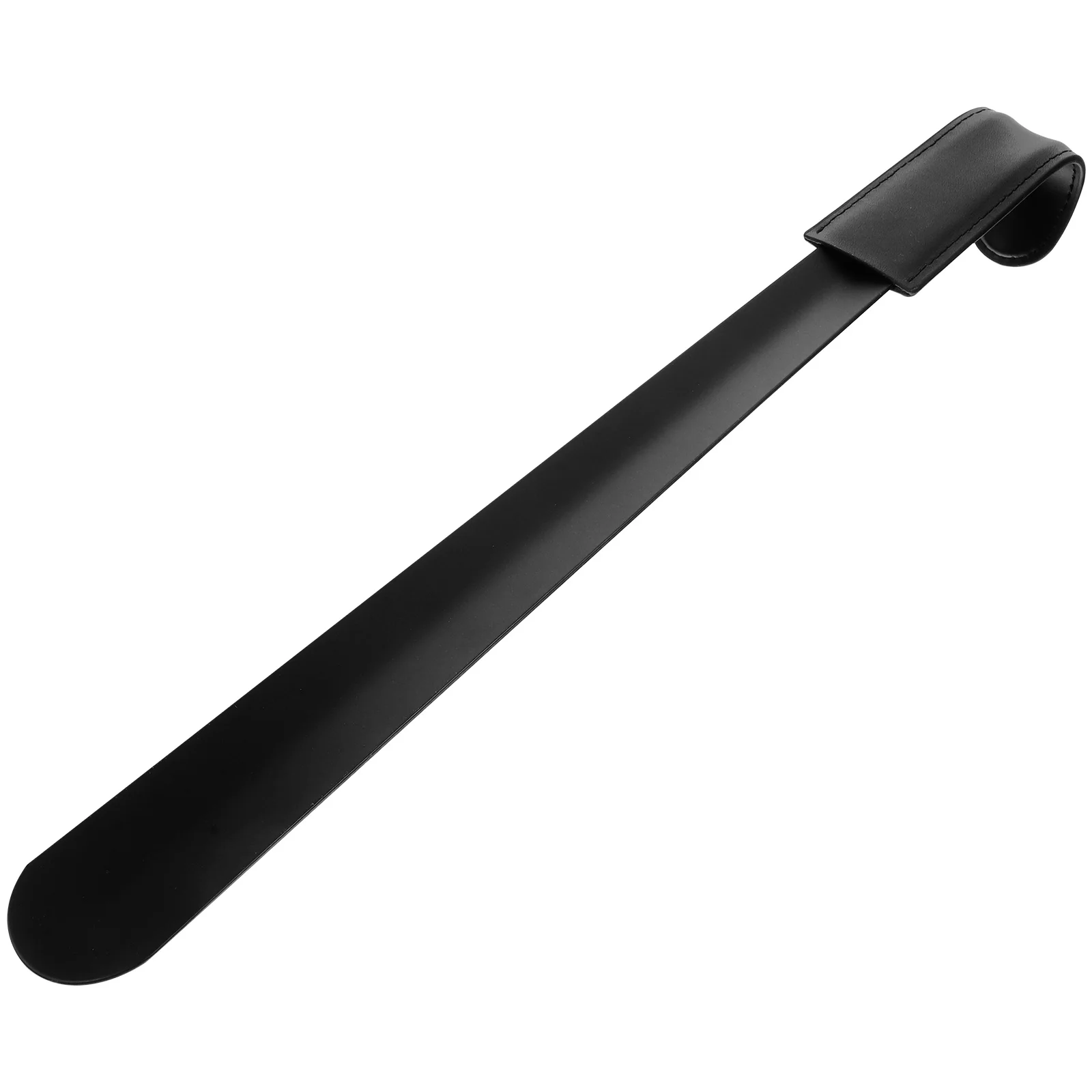 

Black Horn Long Handle Stainless Steel Auxiliary Shoe Lifter Durable Household Shoehorn For Home Travel Portable Shoe