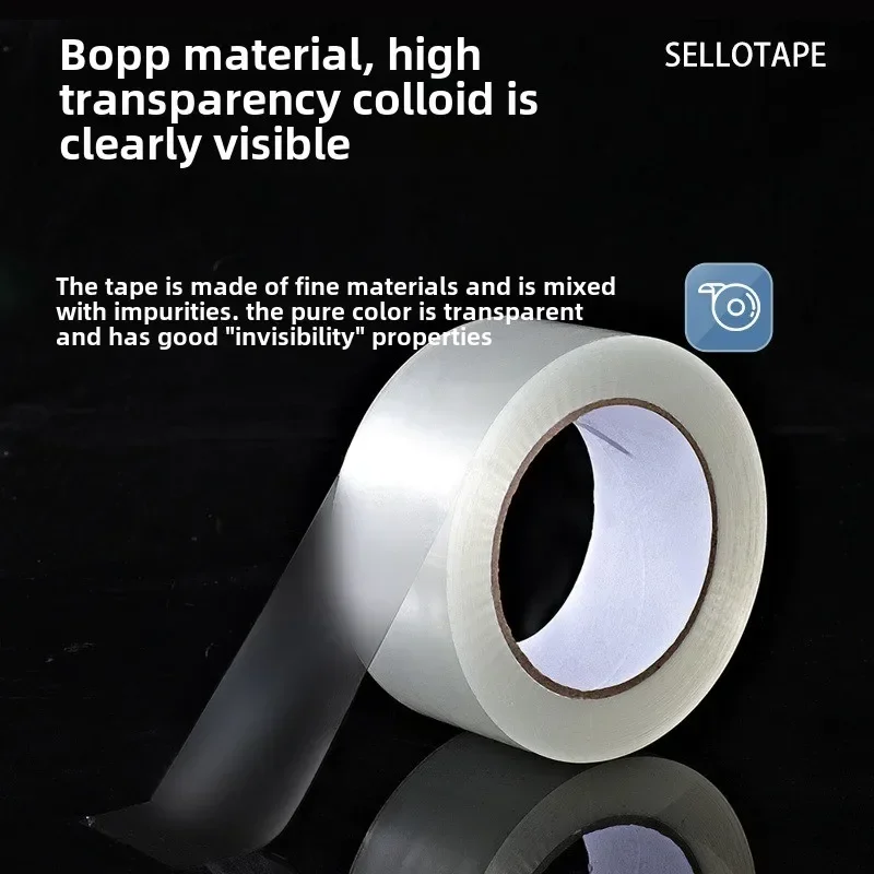

Низкий уровень шума, бесшумная, прозрачная упаковочная лента, экспресс для электронной коммерции, бесшумная герметизирующая лента, клейкая бумага BOPP, бесшумная лента