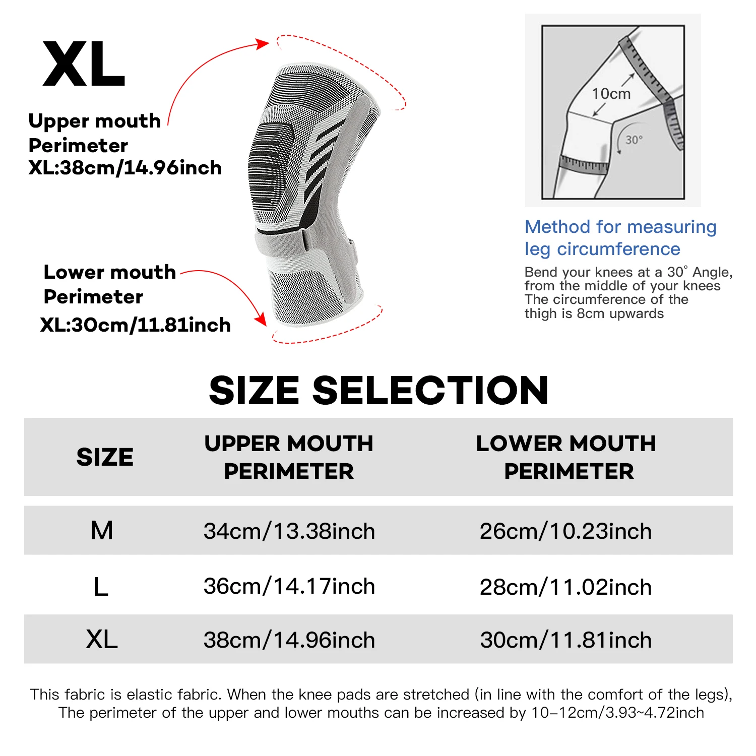 1 Uds rodillera correas de soporte mangas de compresión de rodilla para hombres y mujeres menisco rasgado artritis deportes alivio del dolor articular