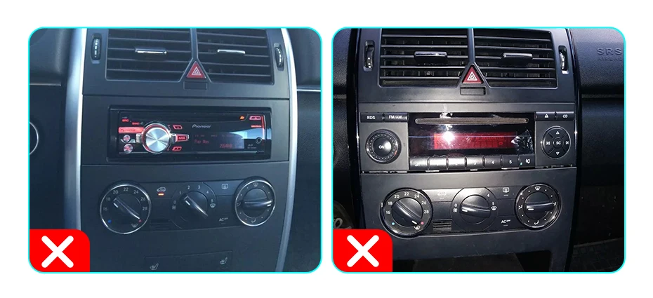 Junsun 8-Kern Radio Carplay Android Auto Autoradio für Mercedes Benz W169 W245 B200 W906 Sprinter W639 Vito GPS Multimedia – Detail 3
