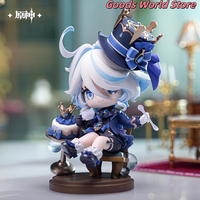 Original Furina Q-Version Figures Model Ornament Mihoyo Game Genshin Impact Furina Cosplay Anime Cartoon Model Birthday Gift