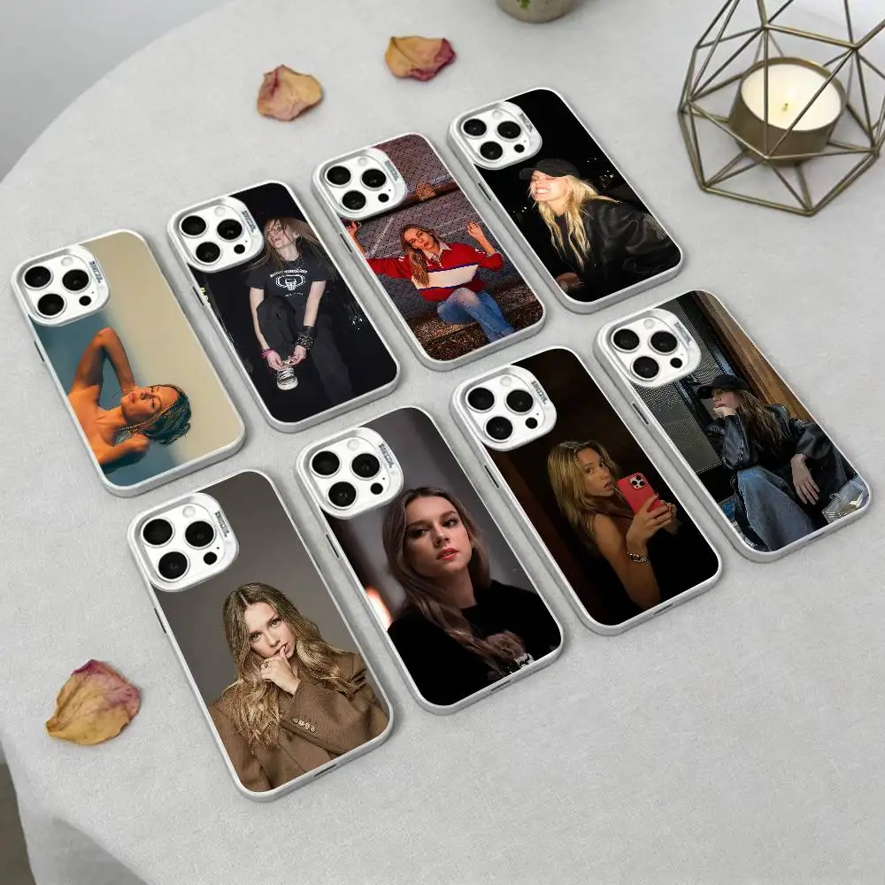 

E-Ester Exposito Phone Case For IPhone 16 17 15 14 12 13 Pro Max white Color Shockproof Cover