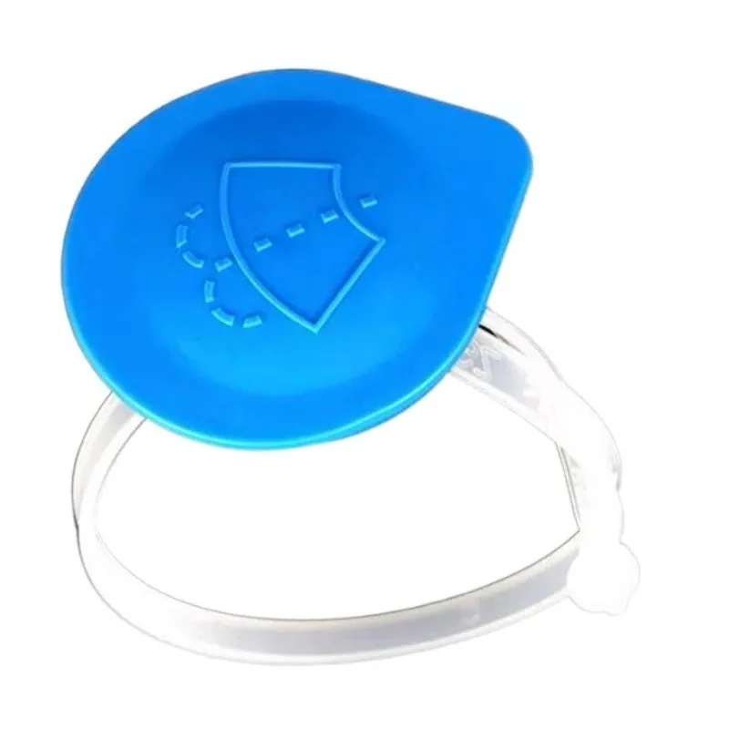 

Glass Water Bottle Cover Wiper Sprayer Tank Cap for Honda Fit City 2003 2004 2005 2006 2007 New Blue Plastic Automobile Part