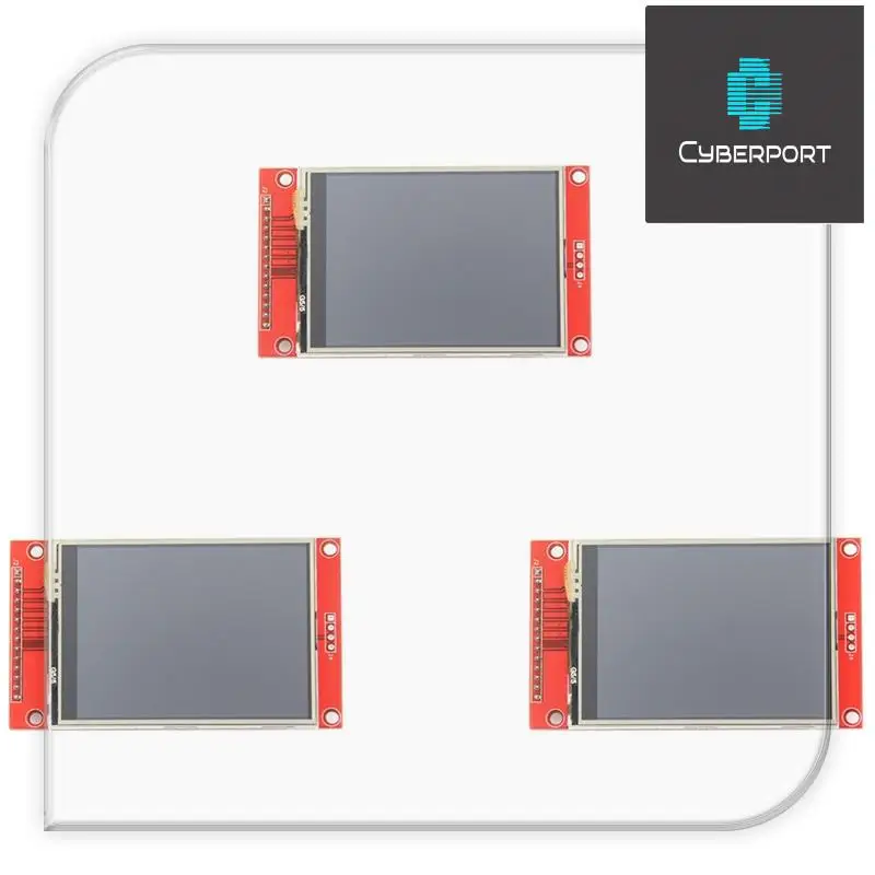 

24-часовая доставка 3X2,8-дюймовый 240X320 SPI TFT ЖК-дисплей Модуль последовательного порта 51 Привод ILI9341V ЖК-модуль последовательного порта STM32 Drive