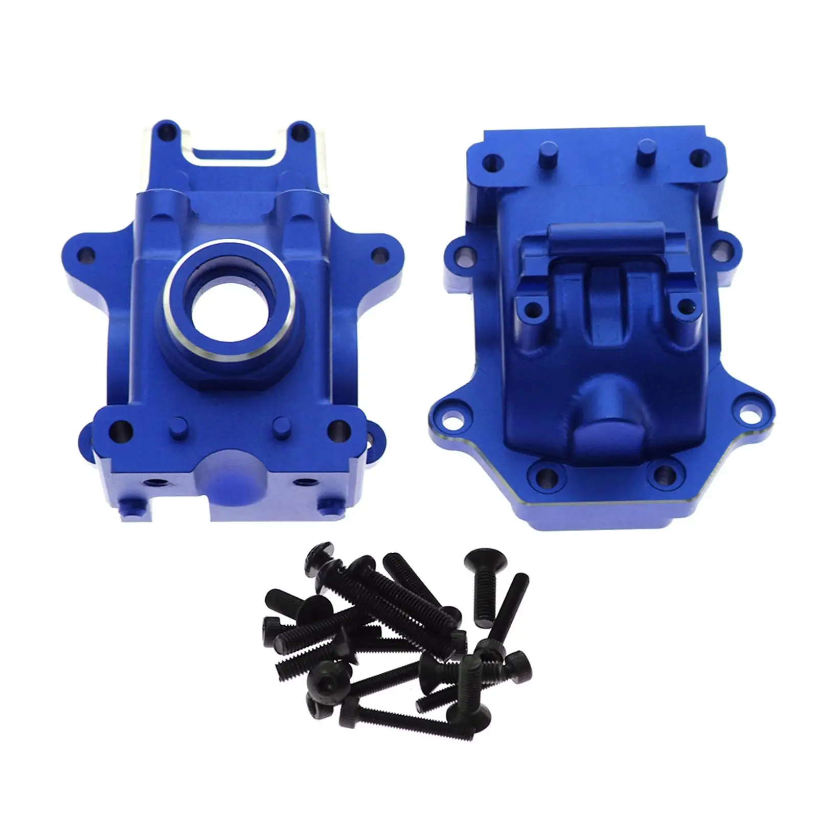 

Aluminum Alloy Gear Case Replaces Assembly High Speed for 1/8 Scale RC Crawler Car Upgrade Parts