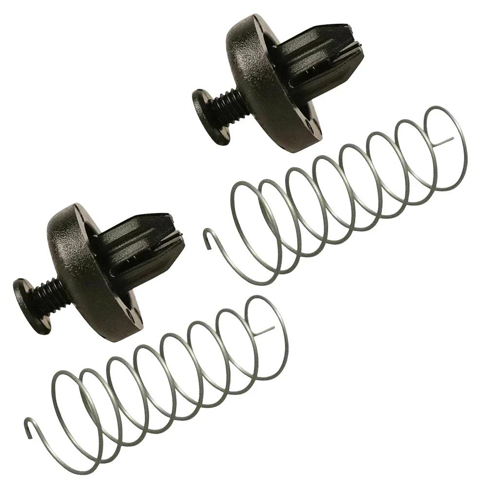 

2Set Car Emblem Mounting Kit Front Center Grille Spring Clip For Ford For Focus Mk2 2004-2014 For Ford For Focus II FL