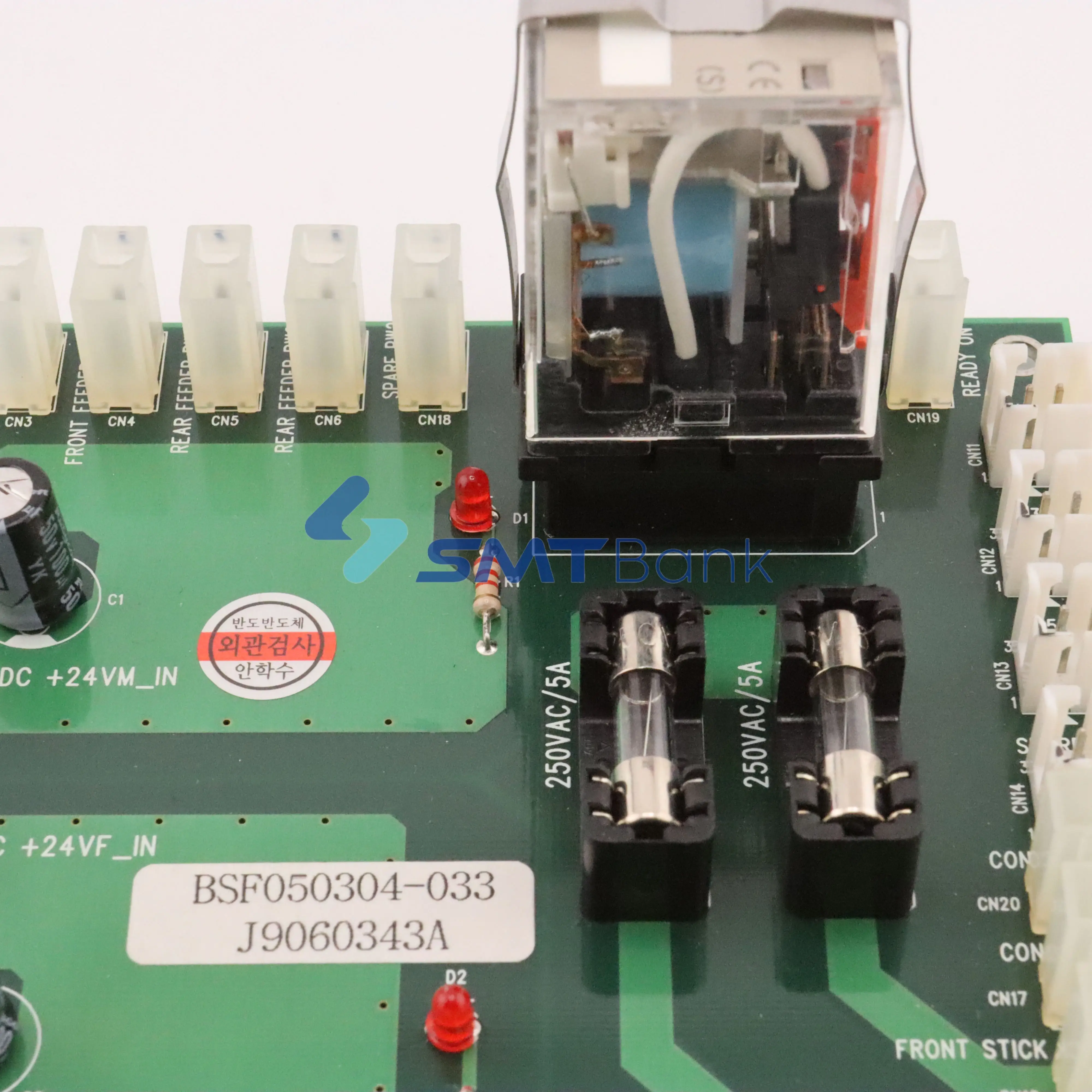 SMT For Samsung/Hanwha Board J9060343A SAFETY_CONTROL_DC_POWER_BOARD VER 1.0