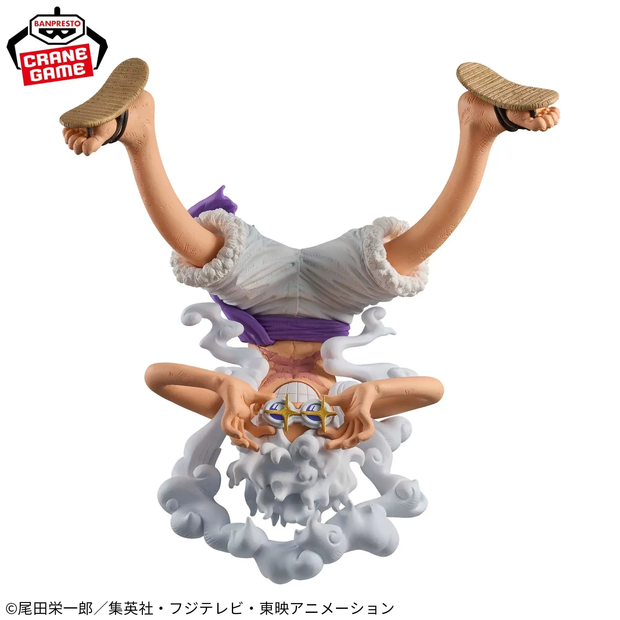 Bandai Een Stuk Koning Van Kunstenaar Monkey D Luffy Gear 5 Nika Vorm Standbeeld Anime Action Figure Model Speelgoed Desktop Decoratie Geschenken