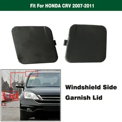 Black Windshield Side Garnish Lid Cover For HONDA For CRV 2007 2008 2009 2010 2011 RH 73153-SWA-003 LH 73163-SWA-003