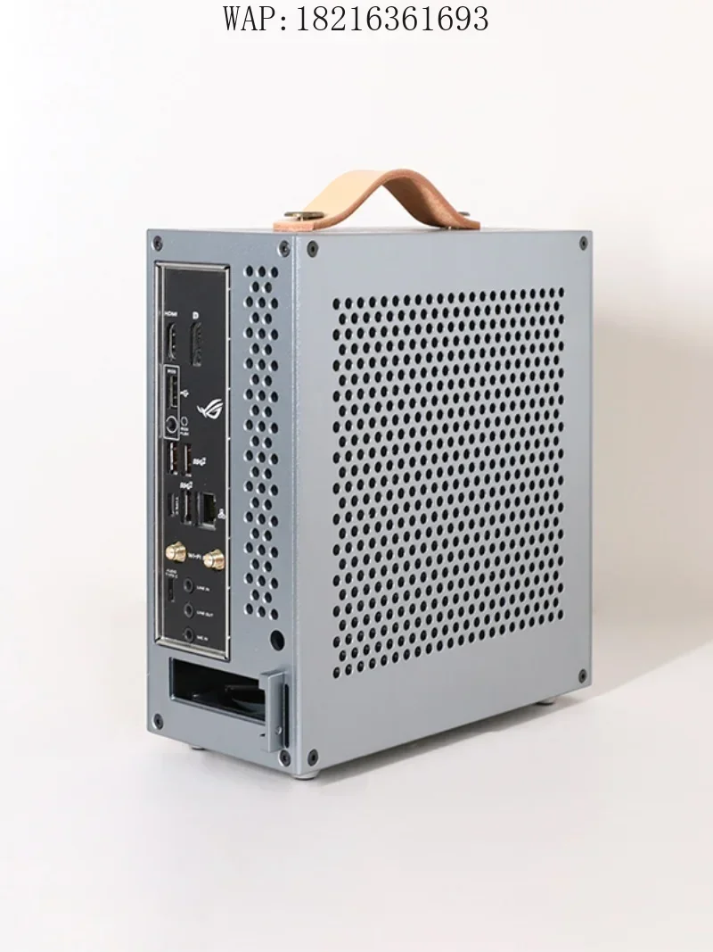 

Новый источник питания DC-ATX, карта ножа половинной высоты, шасси Mini Itx, мягкая маршрутизация, алюминиевый сплав