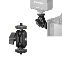 New Double Ball Heads Magic Arm With 15mm Ball 360° 1/4''Screw Extend Mount For Gopro DSLR Camera Monitor Video Light Mic