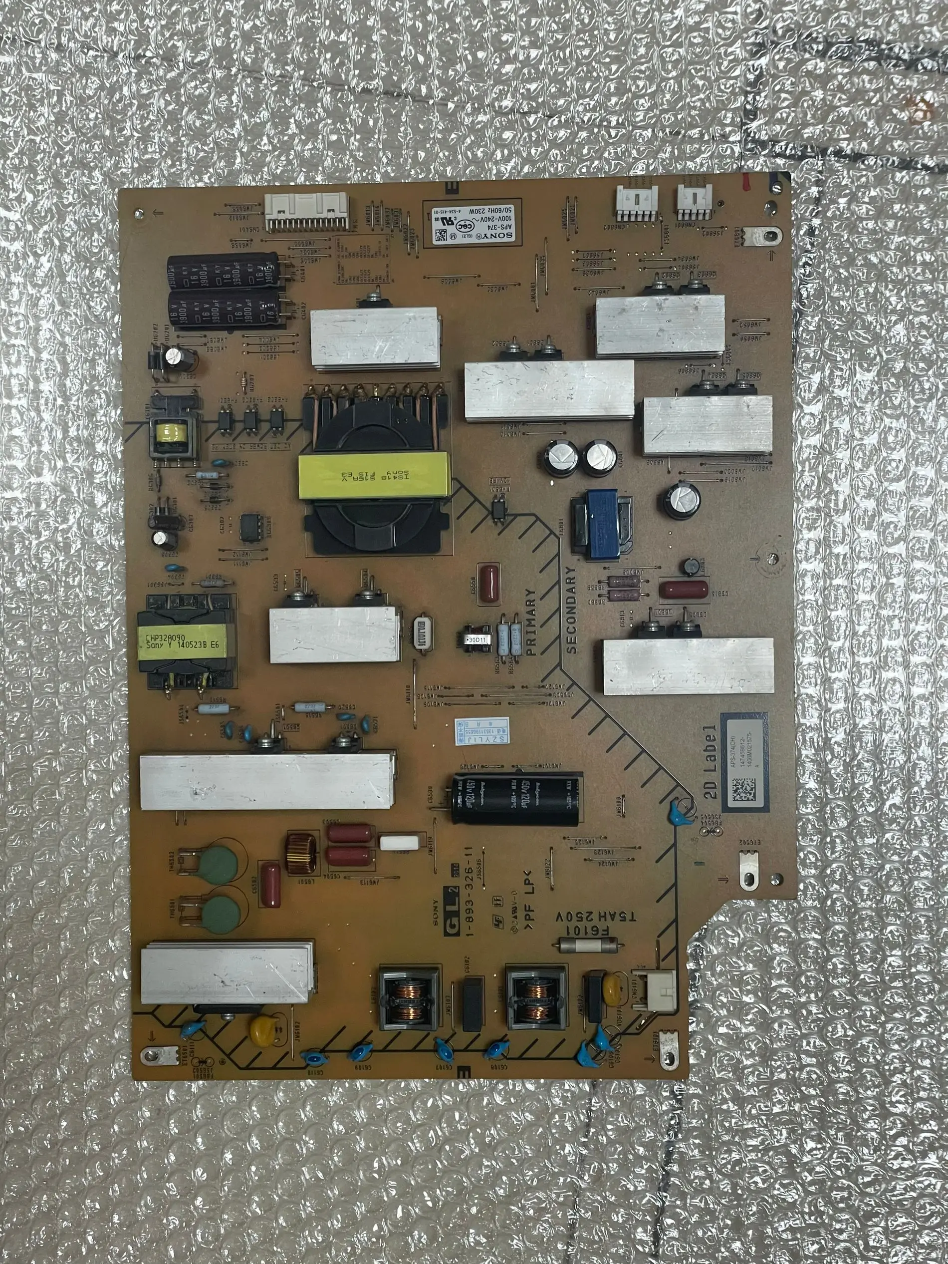 

original KDL-60W600B power board 1-893-326-11 APS-374