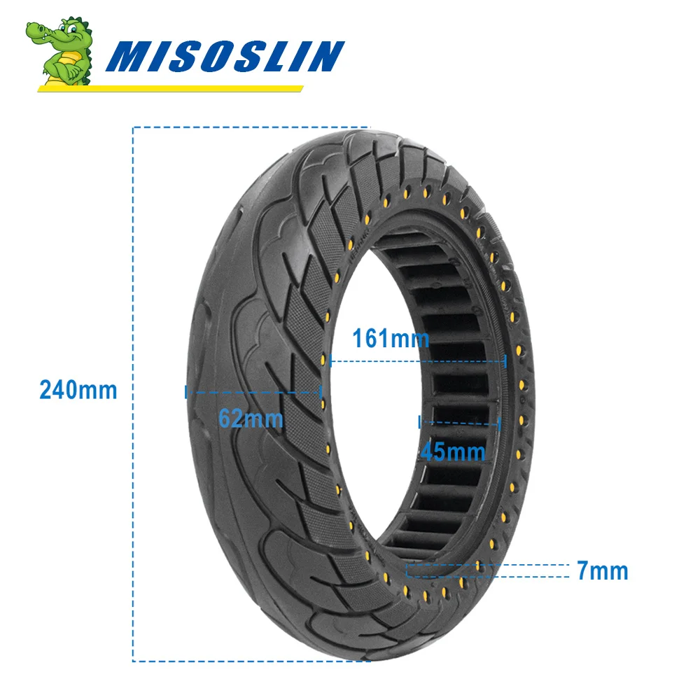 

10 inch Electric Scooter Damping Solid Outer Tire for Kugoo M4 Electric Scooter 10x2.5 Wheel Tyre Skateboard Parts