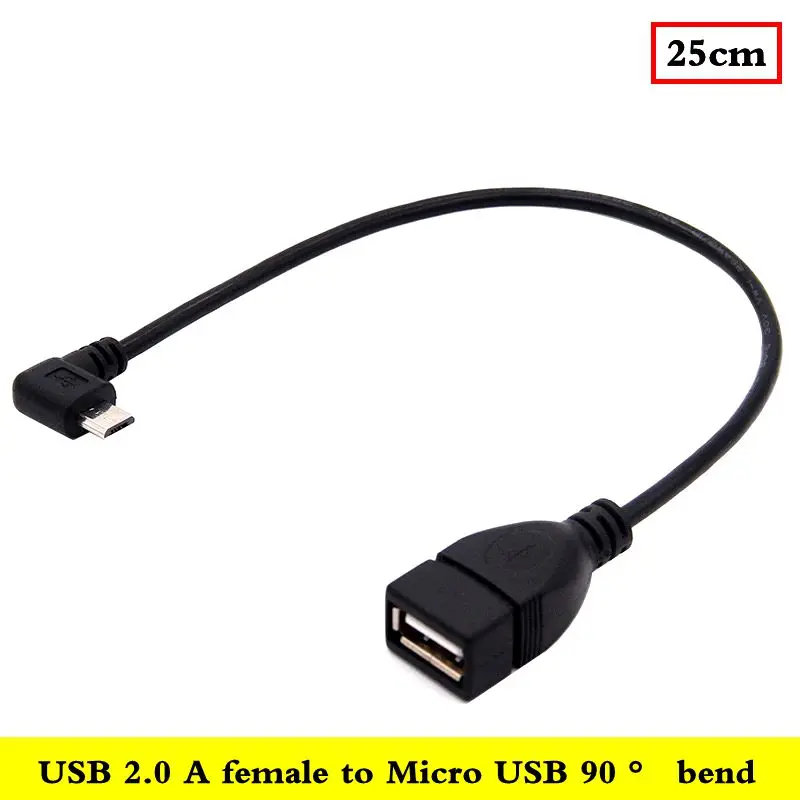 

OTG Кабель для передачи данных Micro USB «папа» к USB 2.0 A «мама» Android Телефон Планшет Подключение USB Флэш-накопитель Клавиатура Мышь Многофункциональный