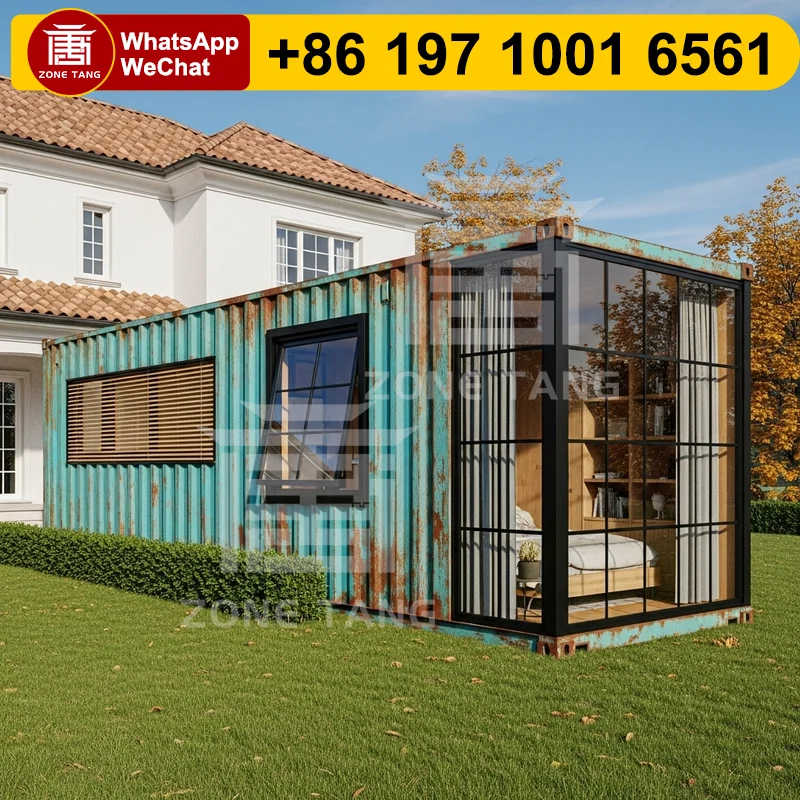 

Prefab Cabins Flat Pack Home Container Beach House Shipping Crate Homes Temporary Residential Pre Fabricated Homes Modular Homes