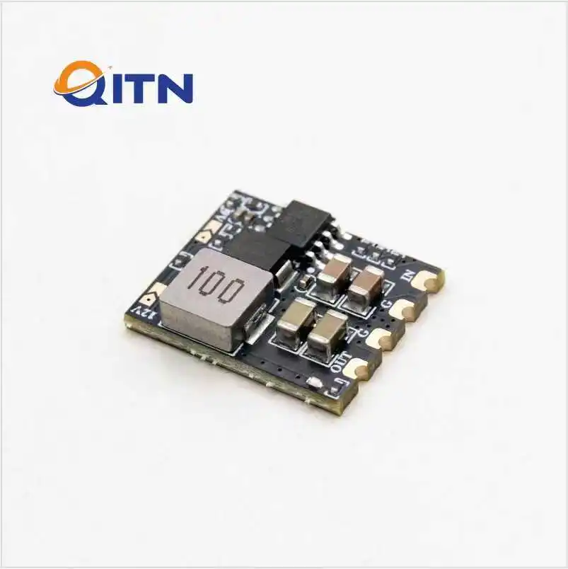 

QITN MICRO BEC 12S 6-60V TO 5V/9V/12V-ADJ Step-Down Regulator Module For RC Model Airplane FPV Racing Drone