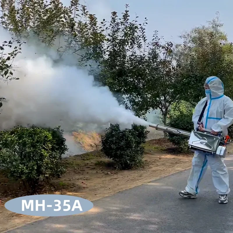 Electric Thermal Fogger Machine Double Tube ULV Sprayer for Garden Vegetables Fruits Pest Control Disinfection