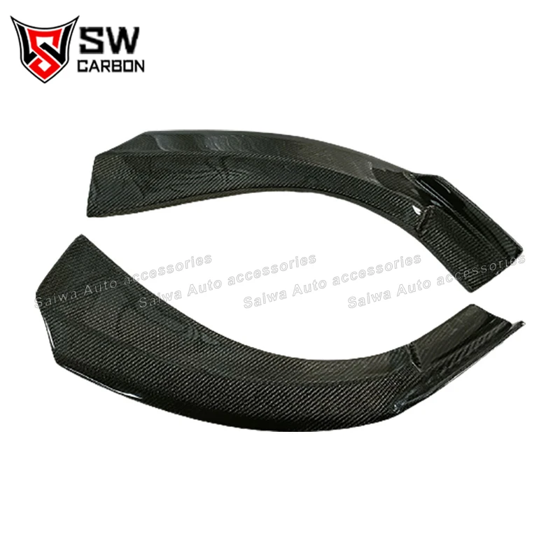 For Mercedes Benz CLA W117 CLA250 Sport 2014-2016 Carbon Fiber Car Front Bumper Front Lip Spoiler Splitter Body Kit