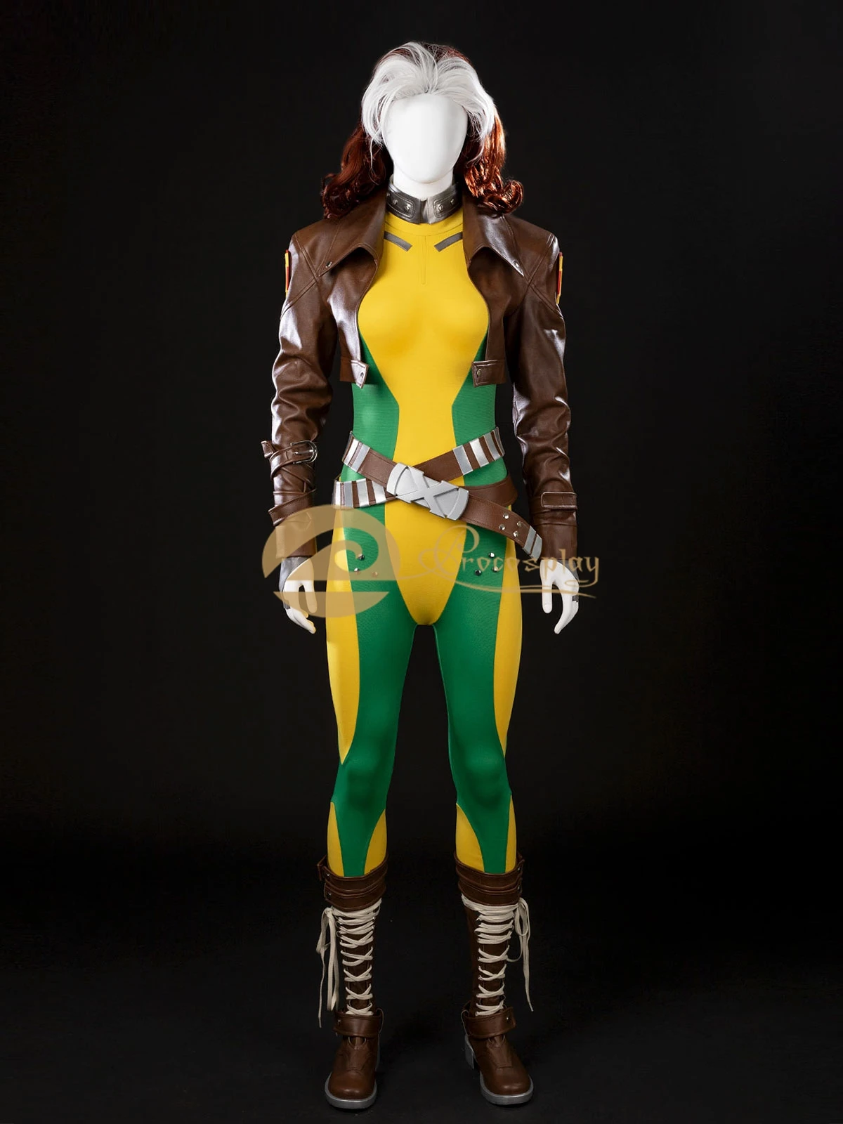Game Anna Marie Cosplay-Kostüm für Damen, Rollenspiel-Kleidung, Jacke, Overall für Halloween-Party