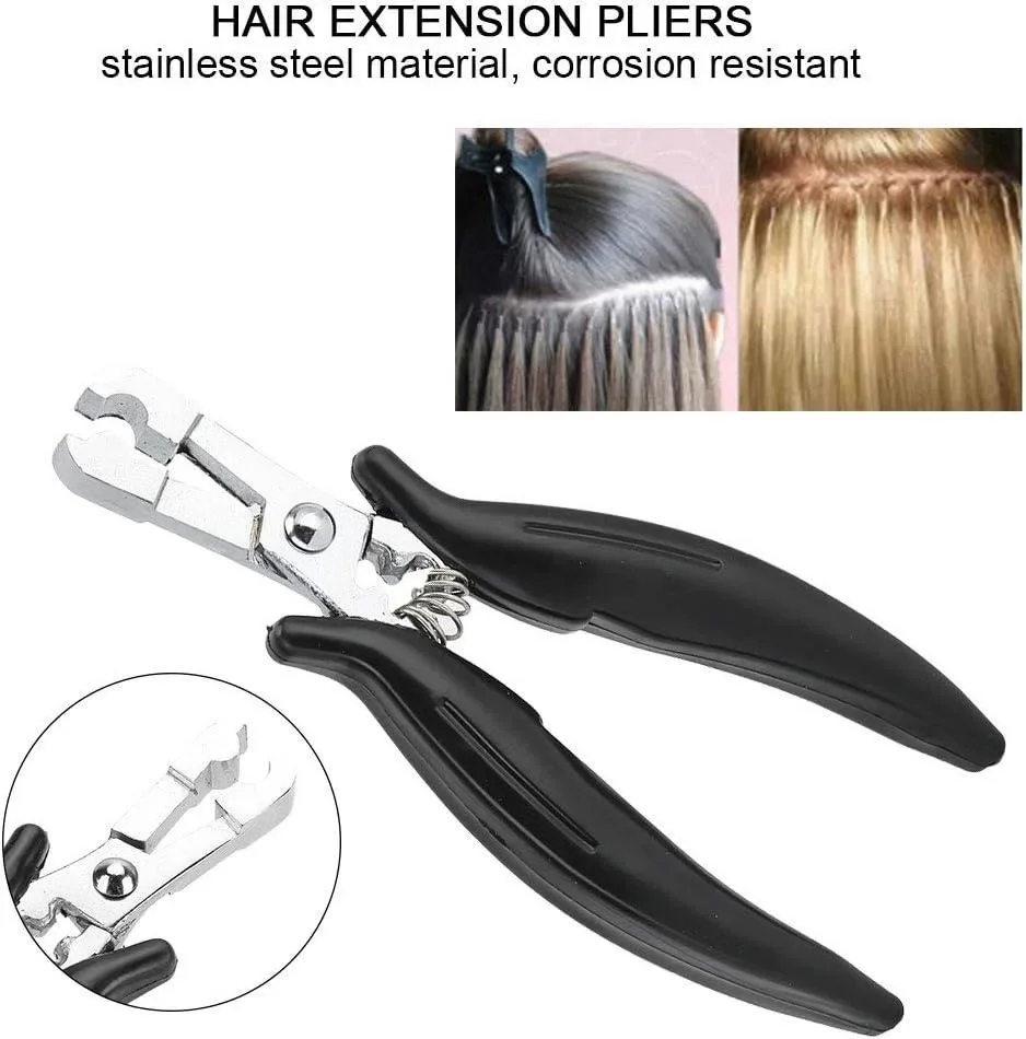 High Quality Engineer Pliers Extension Hair Removal Pliers Micro Ring Pliers Micro Bead Kit Hair Extension Tools