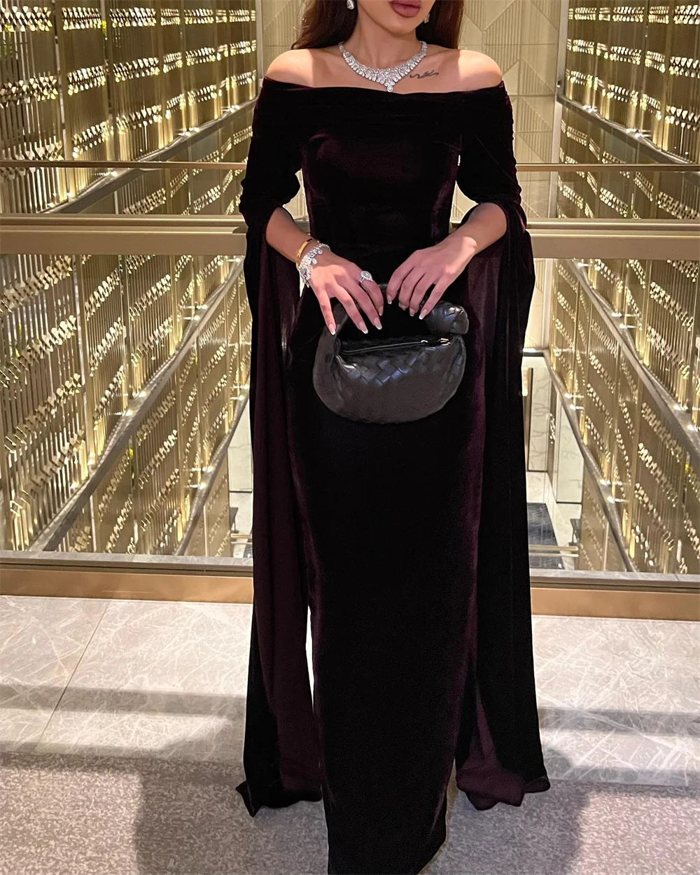 

Elegant Simple Strapless Mermaid Evening Dress Sweep Train Long Ball Formal Prom Gown Classic Customized Party Dress New