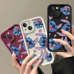 Disney Stitch Phone Case for Xiaomi Redmi A3 9T 10 9A 9C A3 A1 A2 K20 K50 K40 Pro K30 Ultra Note 8 Pro 7 10 11 5G Soft Silicone