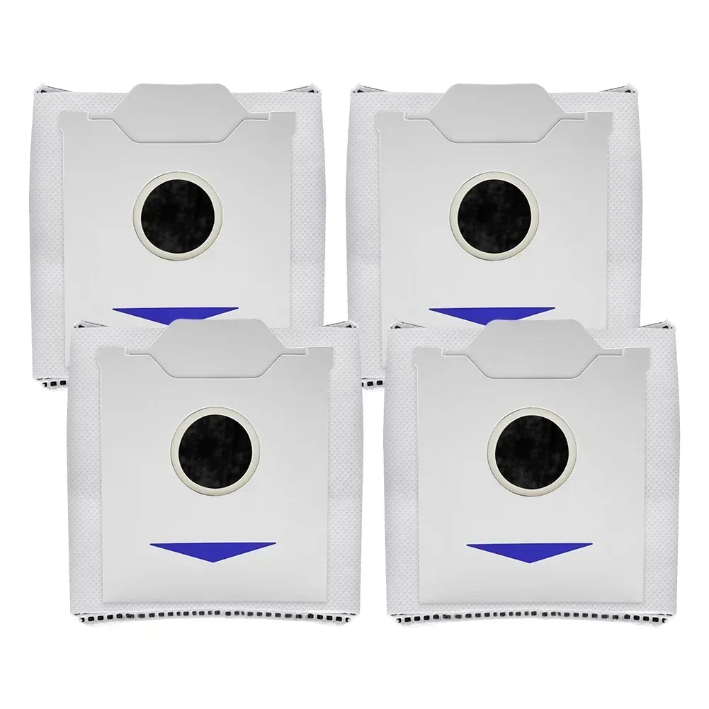 

Capture More Dirt Effectively with Sturdy Construction 4 Pack of Eco Friendly Dust Bags Suitable for Ecovacs For DEEBOT N30
