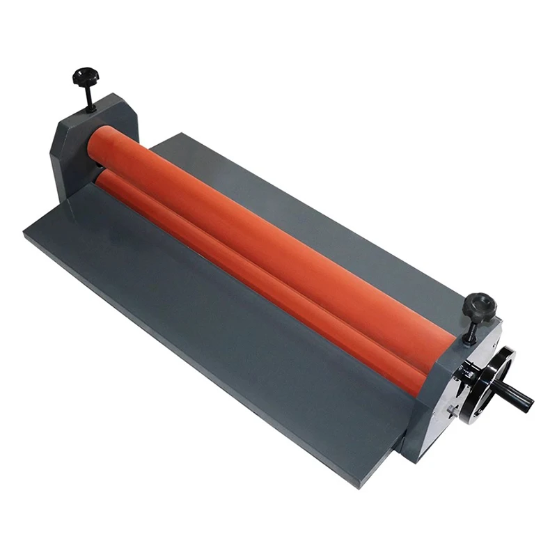 

Manual cold laminating machine Film laminating machine Hand operated PVC photo peritoneum machine Film passing machine