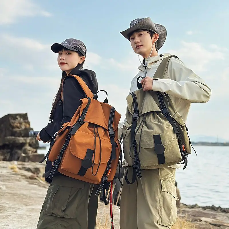 Sac à dos de voyage de grande capacité pour hommes et femmes, sac d'école léger et à la mode, nouvelle collection