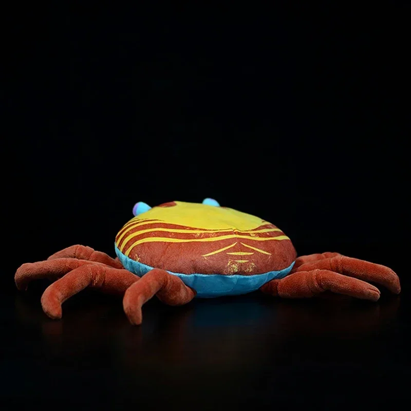 Original Crab Plush Toys Cute American Red Crabs Animals Wild Crab Simulation Real Life Soft Dolls Lovely Lifelike Kids Gift