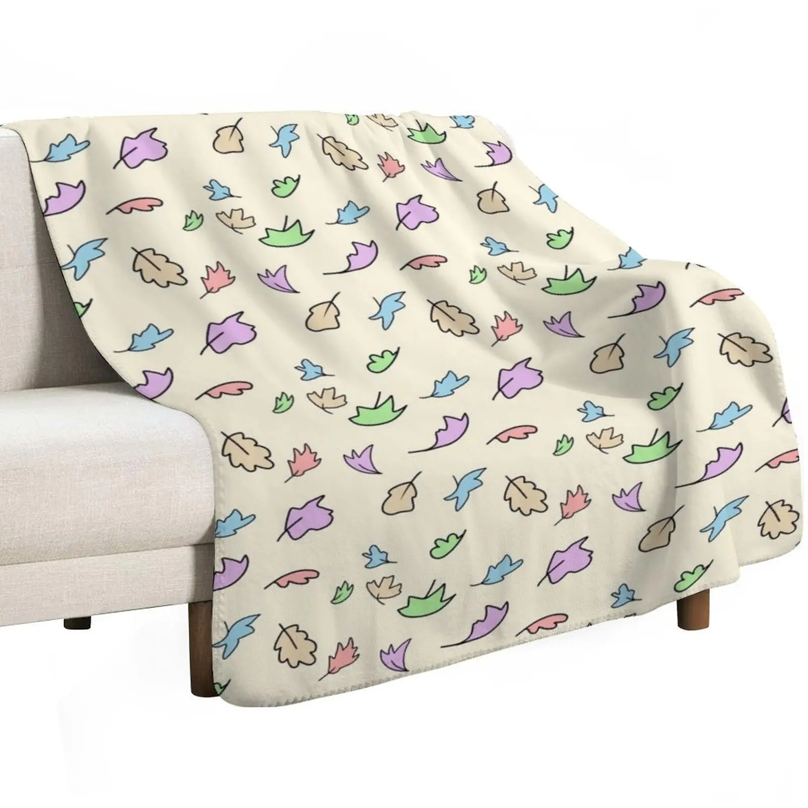 Heartstopper Leaves Throw Blanket Warm valentine gift ideas Luxury Throw Extra Large Throw sofa bed Polar Blankets